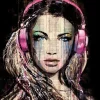 Clearance NANU-NANA Poster Loui Jover - Dj Girl, Nr. 58