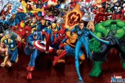 Fashion NANU-NANA Poster Marvel Heroes - Attack, Nr. 13