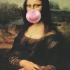 Outlet NANU-NANA Poster Mona Lisa Bubblegum, Nr. 211