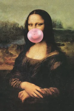 Outlet NANU-NANA Poster Mona Lisa Bubblegum, Nr. 211