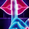 Fashion NANU-NANA Poster Neon Lips, Nr. 69