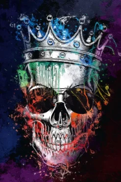 Outlet NANU-NANA Poster Skull Crown, Nr. 99