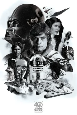 Outlet NANU-NANA Poster Star Wars 40th Anniversary, Nr. 152