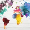 Discount NANU-NANA Poster The World In Watercolors, Nr. 229
