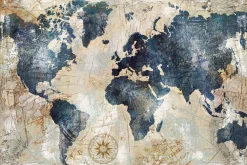 Online NANU-NANA Poster Vintage Worldmap, Nr. 18