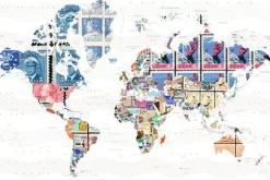 New NANU-NANA Poster World Of Stamps, Nr. 186