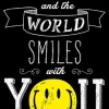Discount NANU-NANA Poster World Smiles With You, Nr. 239