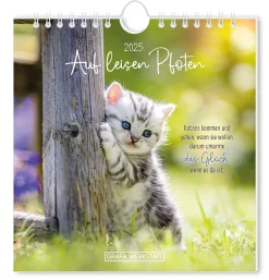 New NANU-NANA Postkarten Kalender, 2025, Auf Leisen Pfoten