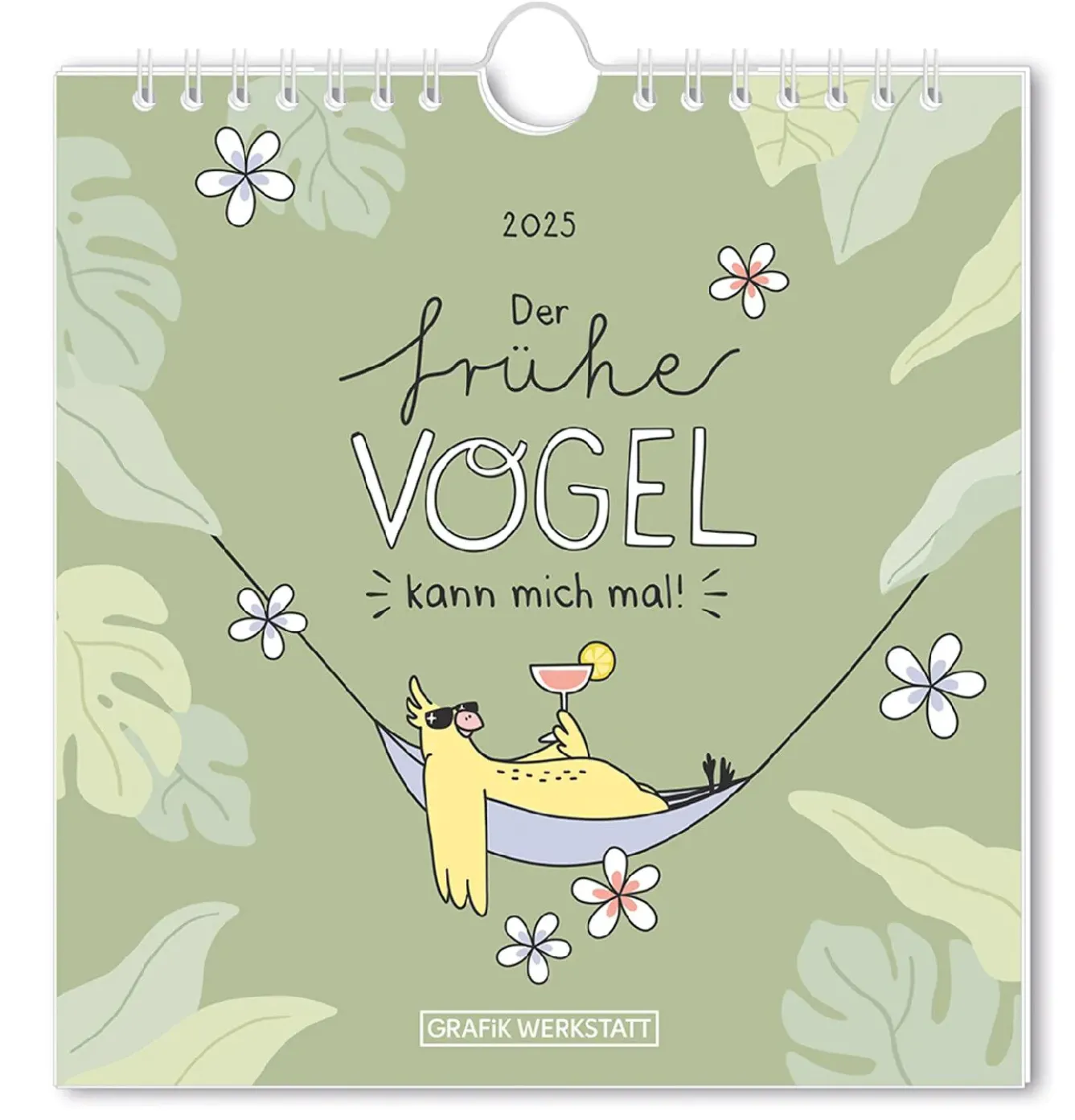 Sale NANU-NANA Postkarten Kalender, 2025, Der Frühe Vogel