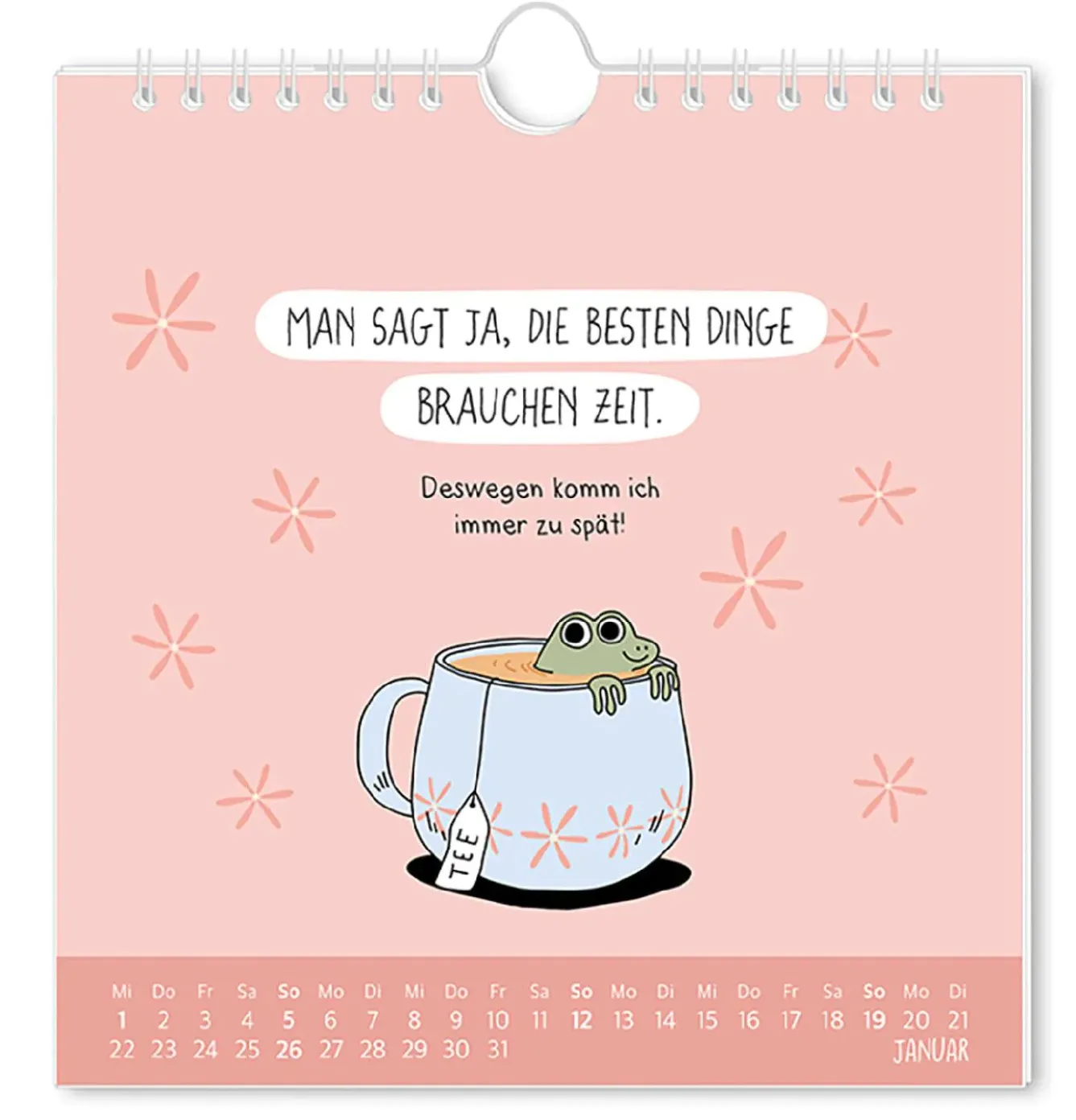 Sale NANU-NANA Postkarten Kalender, 2025, Der Frühe Vogel