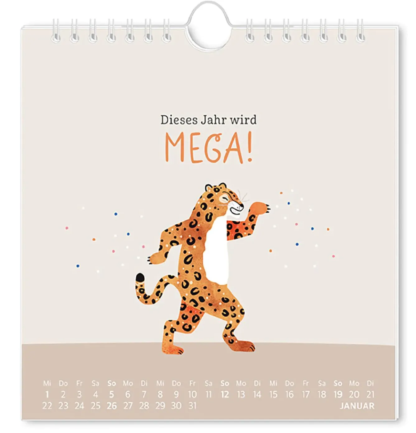 Sale NANU-NANA Postkarten Kalender, 2025, Dieses Jahr Wird Mega