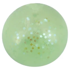 Fashion NANU-NANA Quetschball Glitter/Maltose, Grün, 6 Cm
