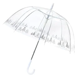 Discount NANU-NANA Regenschirm Transparent/Xmas, Baum, 82 Cm