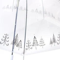 Discount NANU-NANA Regenschirm Transparent/Xmas, Baum, 82 Cm