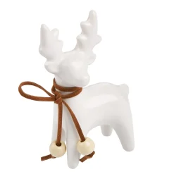 Outlet NANU-NANA Rentier Schleife, Weiß, 9 Cm