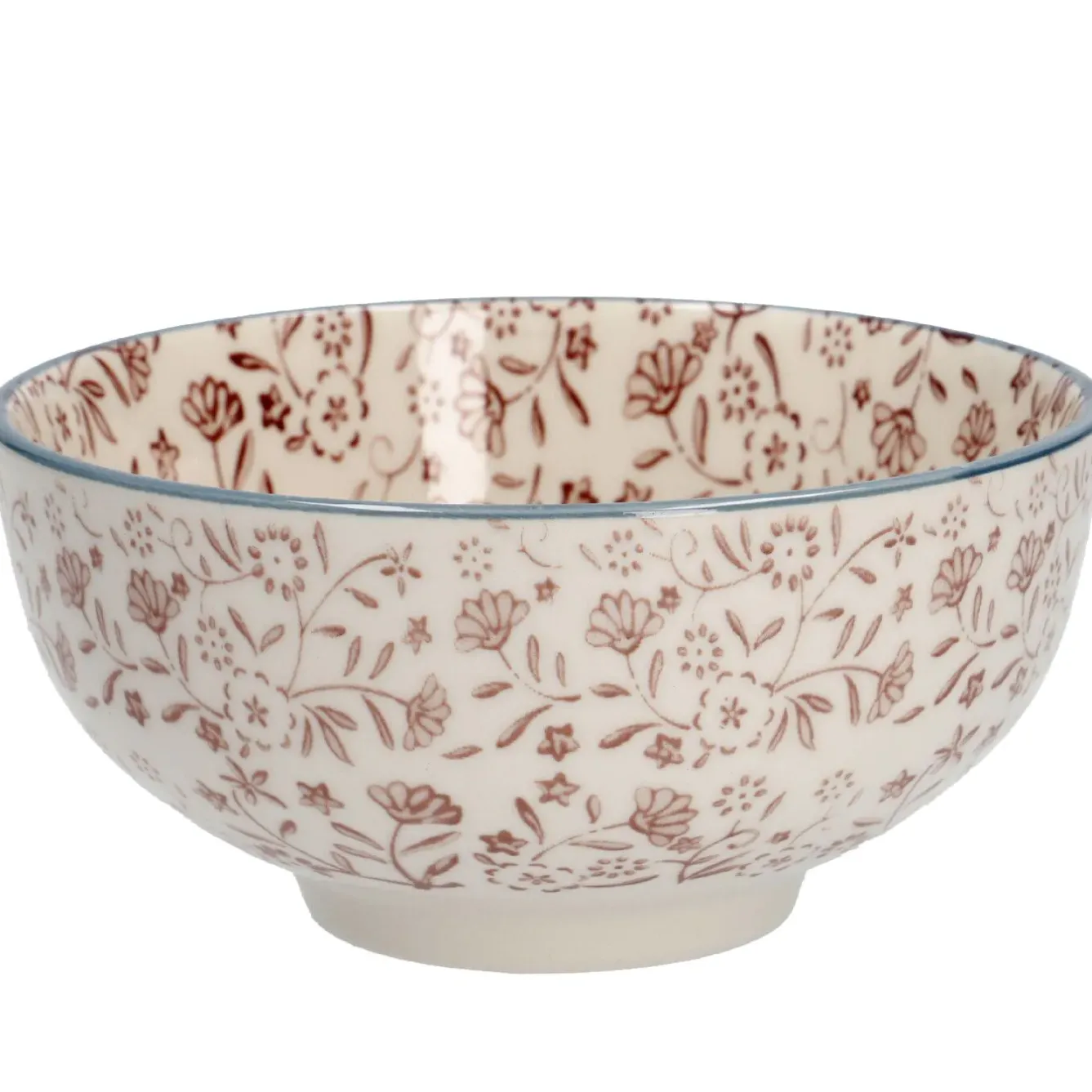 Best NANU-NANA Schale China, 350 Ml, Rosa, Wiese, 12 Cm