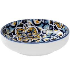 Sale NANU-NANA Schale China, Flach, Blau/gelb, 9 Cm
