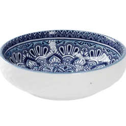 Clearance NANU-NANA Schale China, Flach, Blau/hellblau, 12 Cm