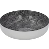 Outlet NANU-NANA Schale China Mit Rand, Striche, Schw/wss, 17 Cm