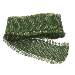 Online NANU-NANA Schleifenband Lurex, Dunkelgrün, 2 M