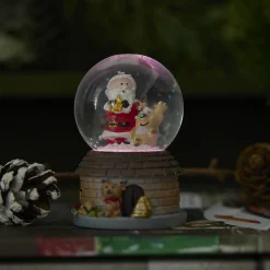 Outlet NANU-NANA Schneekugel Haus, Dunkelbraun, 4.5 X 7 Cm