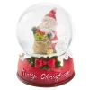 Best NANU-NANA Schneekugel, Weihnachtsmann/Geschenk, 6.5 X 8.5 Cm