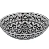 Hot NANU-NANA Schüssel China, Flach, Orient, Schw/wss, 23 Cm