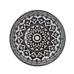 Hot NANU-NANA Schüssel China, Flach, Orient, Schw/wss, 23 Cm