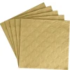 Discount NANU-NANA Serviette Artdeco, Prägung, Gold, 16 Stück