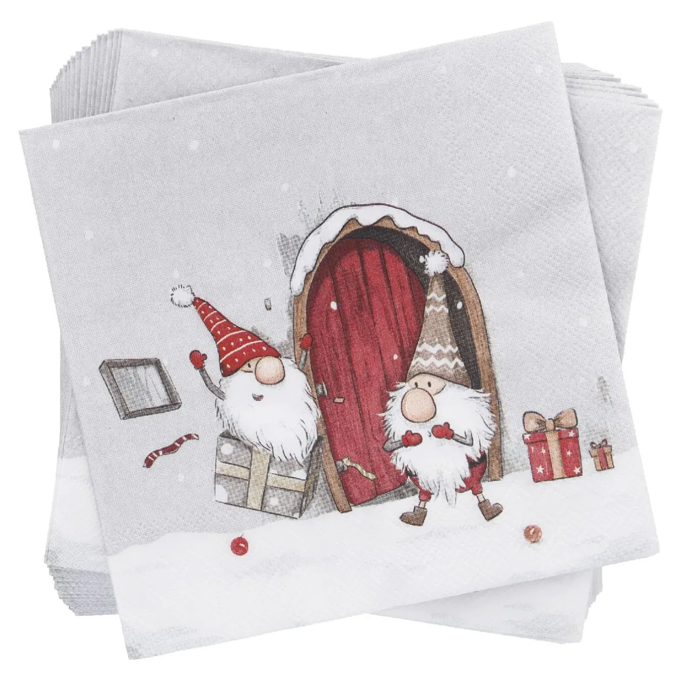 Clearance NANU-NANA Serviette Wichtel/Wichtel, 20 Stück