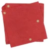 Best NANU-NANA Servietten Xmas/Prägung, Rot, 20 Stück