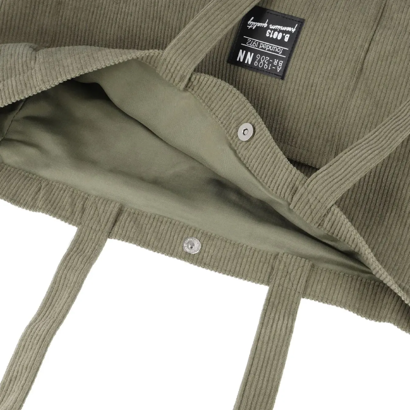 New NANU-NANA Shopper Cord, Oliv