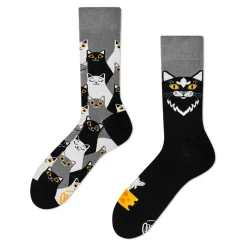 Sale NANU-NANA Socken, Black Cat, Gr. 43-46