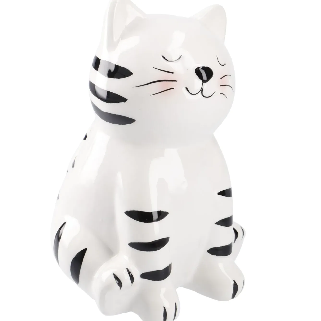 Hot NANU-NANA Spardose Katze, Schwarz, 17.5 Cm