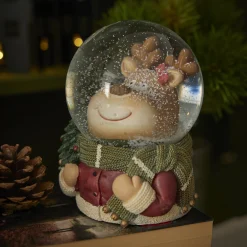 Clearance NANU-NANA Spieluhr Weihnachten, Rentier, 10 X 14 Cm
