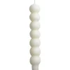 Outlet NANU-NANA Stabkerze Bubbles, Wollweiß, 3 X 18.5 Cm