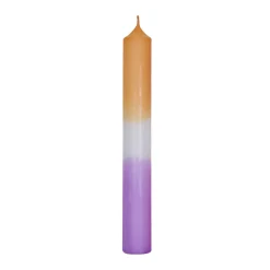 Best NANU-NANA Stabkerze Dip-Dye, Mandarin/lavendel, 18 Cm