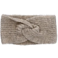 Outlet NANU-NANA Stirnband Melange Mit Knoten, Beige