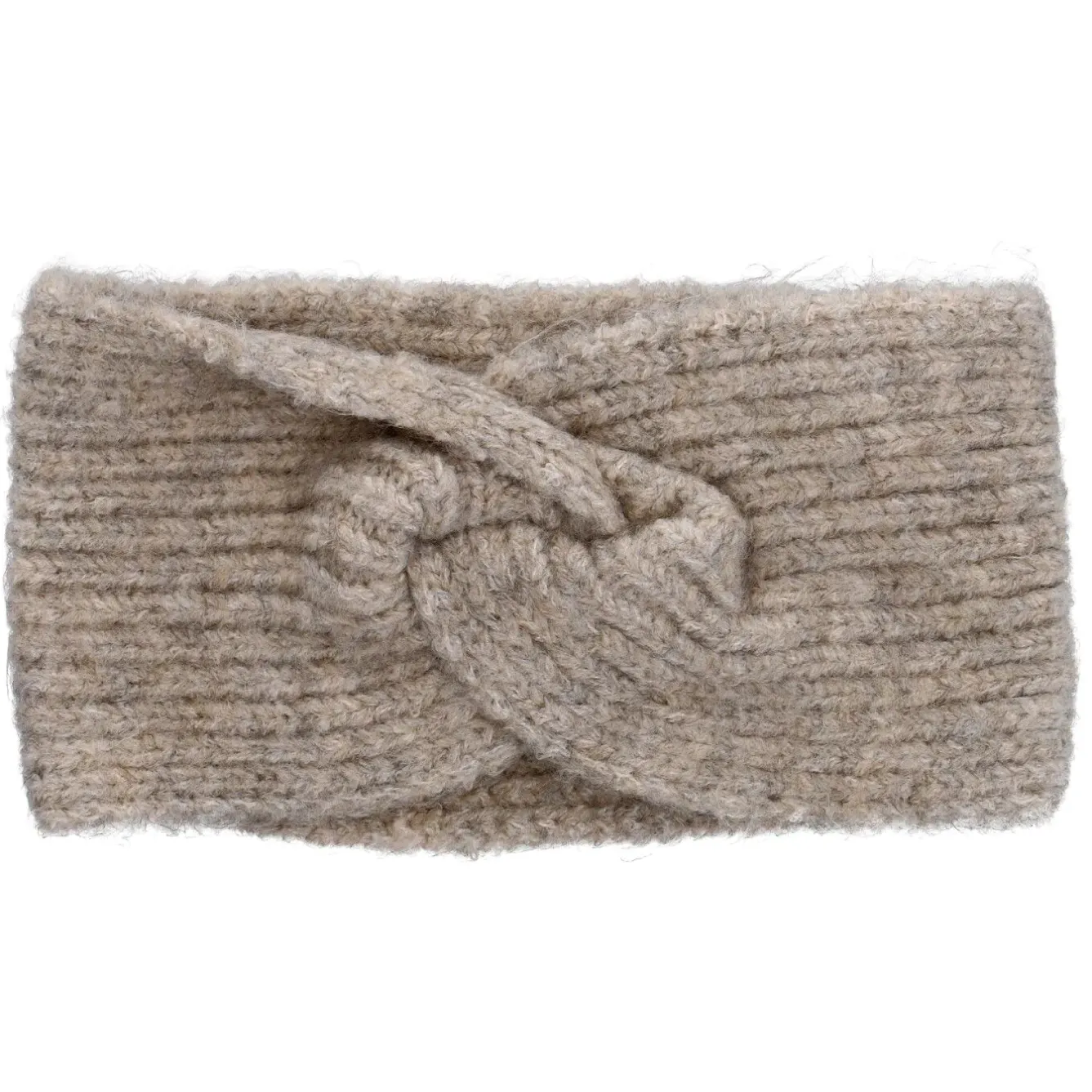 Outlet NANU-NANA Stirnband Melange Mit Knoten, Beige