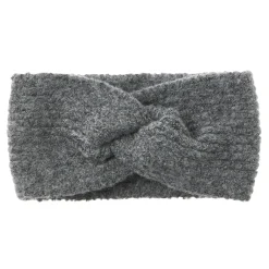 New NANU-NANA Stirnband Melange Mit Knoten, Dunkelgrau