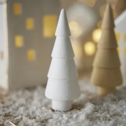 Clearance NANU-NANA Tanne Stufen, Weiß/schmal, 9.5 Cm