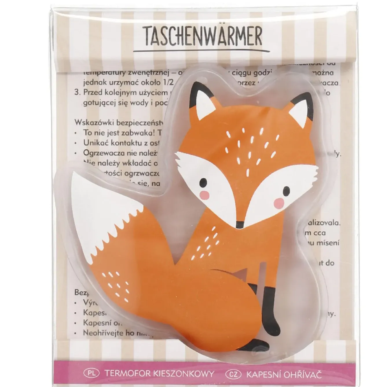 Sale NANU-NANA Taschenwärmer Fuchs, 12 Cm