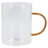 Sale NANU-NANA Teeglas Boro, Farbhenkel/braun, 400 Ml