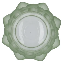 Hot NANU-NANA Teelichthalter Lotus, Grün, 9 X 4.3 Cm