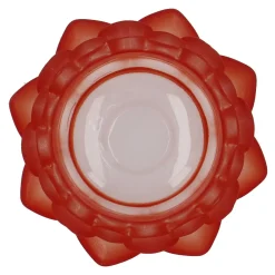 Sale NANU-NANA Teelichthalter Lotus, Orange, 9 X 4.3 Cm