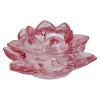 Fashion NANU-NANA Teelichthalter Lotus, Rosa, 11 X 5.5 Cm
