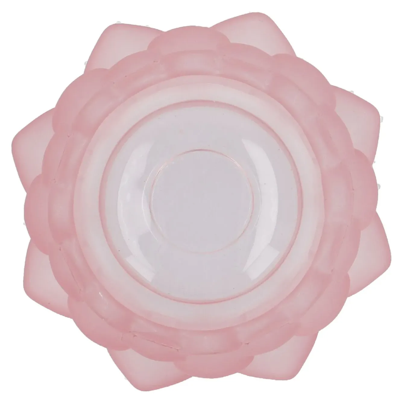 Fashion NANU-NANA Teelichthalter Lotus, Rosa, 9 X 4.3 Cm