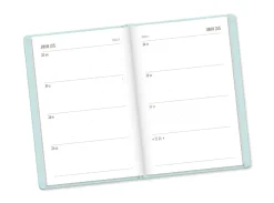 Discount NANU-NANA Terminplaner Lederlook, 2025, Mint