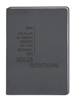 Sale NANU-NANA Terminplaner Lederlook, 2025, Schwarz