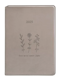 Hot NANU-NANA Terminplaner Lederlook, 2025, Taupe